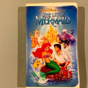 The Little Mermaid Controversial Out of Print Cover, 1st Label Black Diamond😍